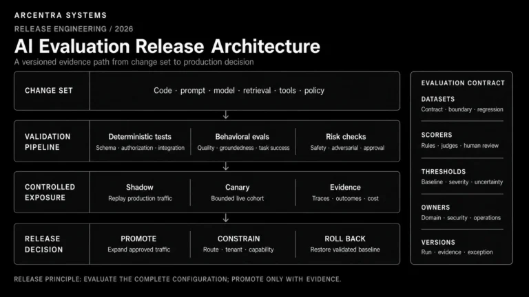 AI Evaluation Is a Release Engineering Problem