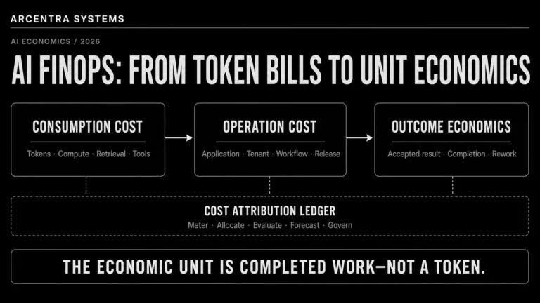 AI FinOps: From Token Bills to Unit Economics