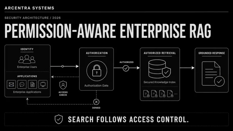 Enterprise RAG Is an Authorization Problem Before It Is a Search Problem